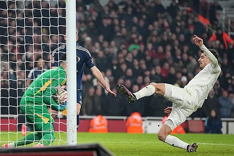 English FA Cup Third Round Match: Manchester United vs Arsenal