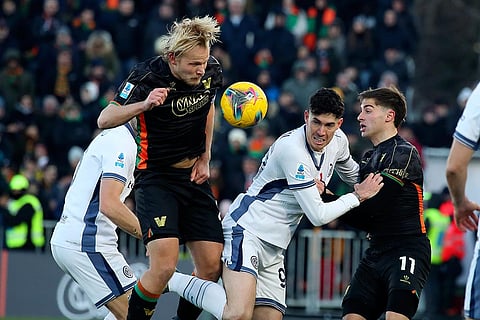 Serie A Soccer: Inter Milan vs Venezia