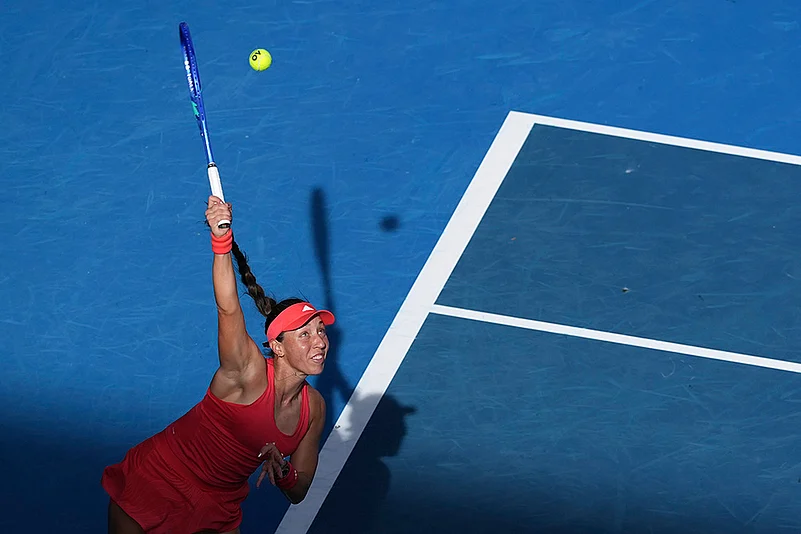 Australian Open tennis Championship photo- Jessica Pegula vs Maya Joint_1