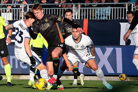 Italy Soccer Serie A: Inter Milan vs Venezia
