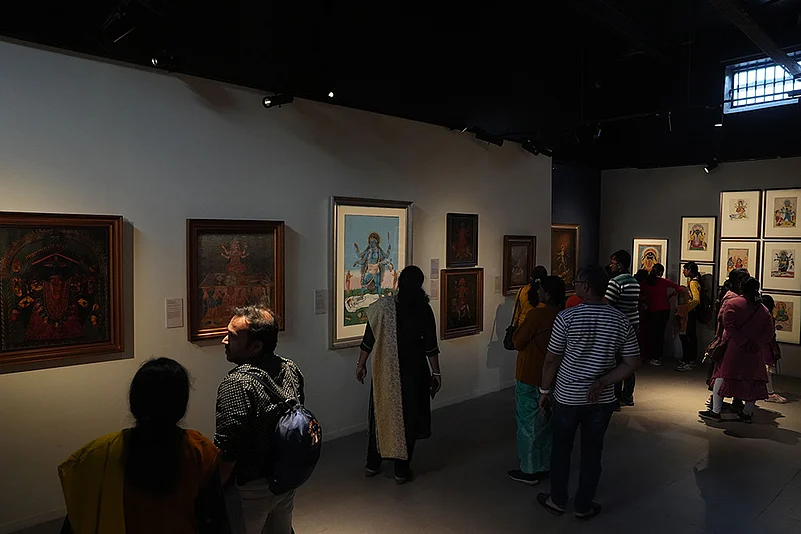Bengal Biennale -
exhibition of Kali Reverence and Rebellion by Delhi Art Gallery