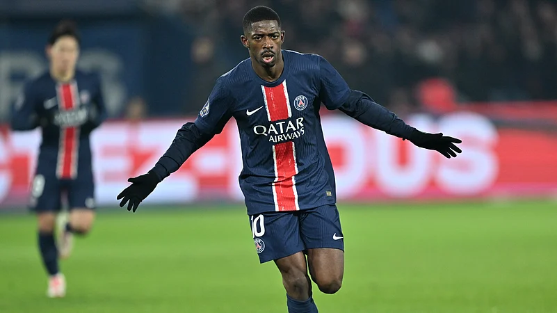 PSG forward Ousmane Dembele