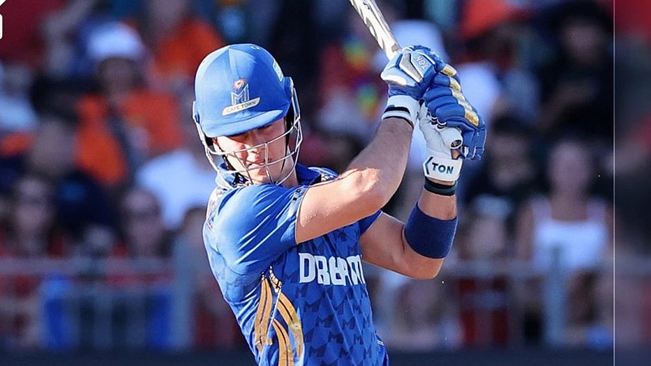 X/SA20_League : MICT's Dewald Brevis.