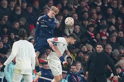 English FA Cup Third Round Match: Arsenal vs Manchester United