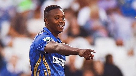 X/MICapeTown : South African pacer Kagiso Rabada.