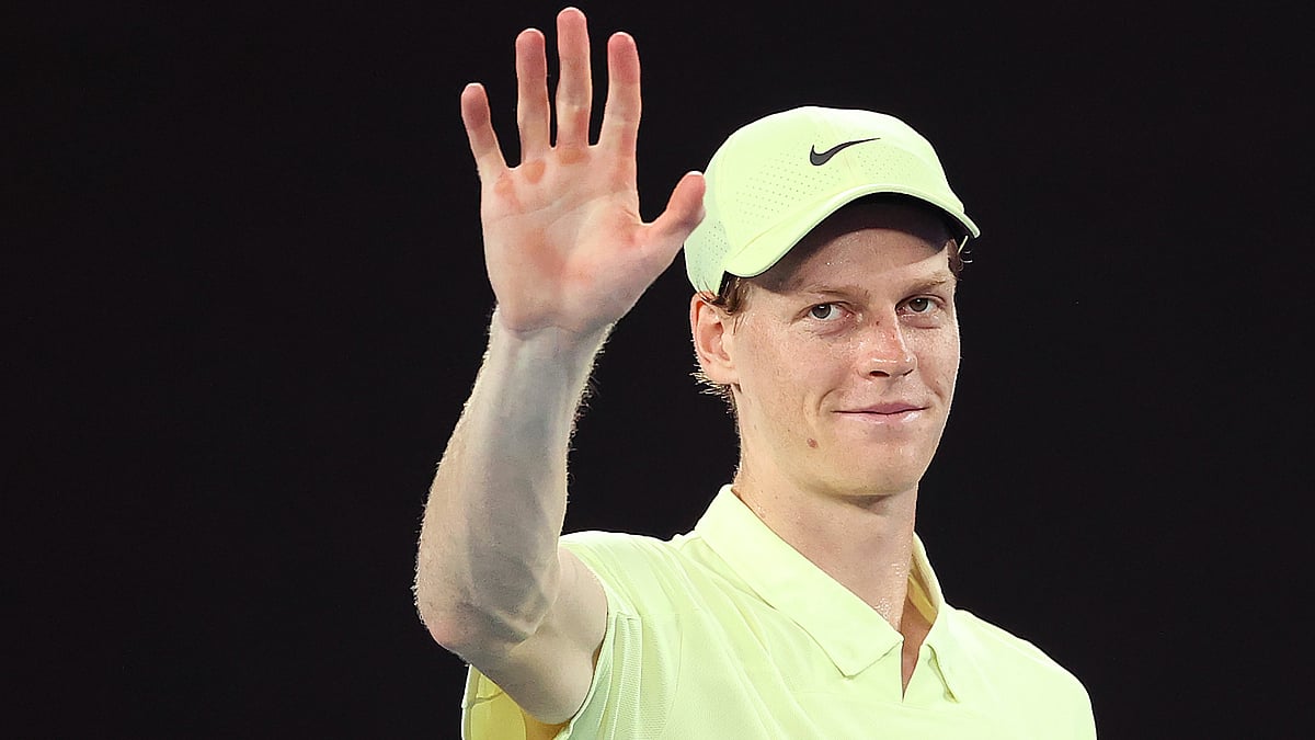 Jannik Sinner got his quest for back-to-back Australian Open titles underway on Monday
