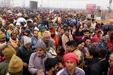 Kumbh Mela 2025: Devotees arrive for taking a dip