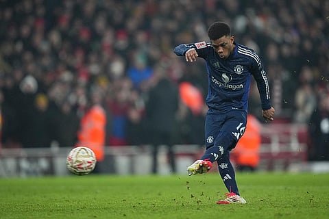 Britain Soccer FA Cup: Arsenal vs Manchester United