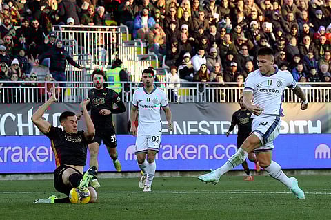 Serie A Soccer: Venezia vs Inter Milan