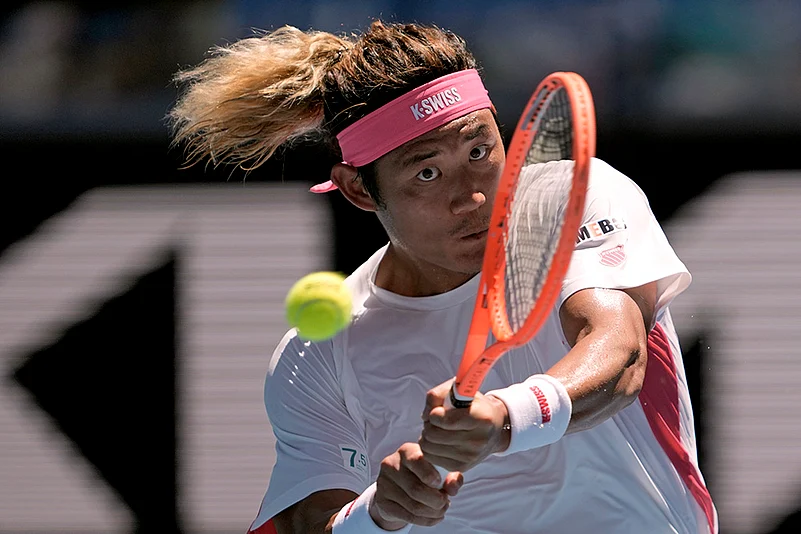 Australian Open tennis Championship photo-Zhang Zhizhen vs Holger Rune-