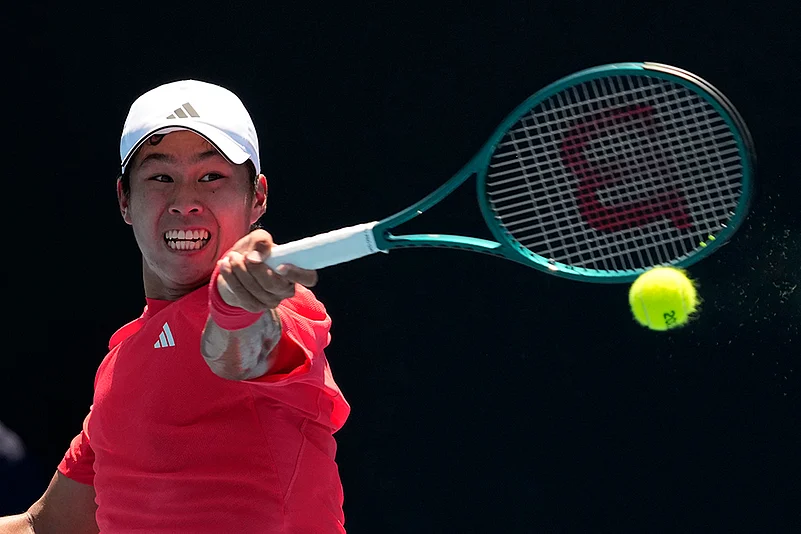 Australian Open tennis Championship photo-Camilo Ugo Carabelli vs Learner Tien-3