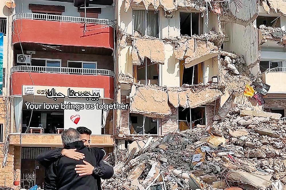 | Image Credit: Instagram page of gia.views : From Ground Zero: An image from Gia’s Instagram account. She uses her account as a platform to tell the world what the actual situation in Tyre–a city in South Lebanon–is like