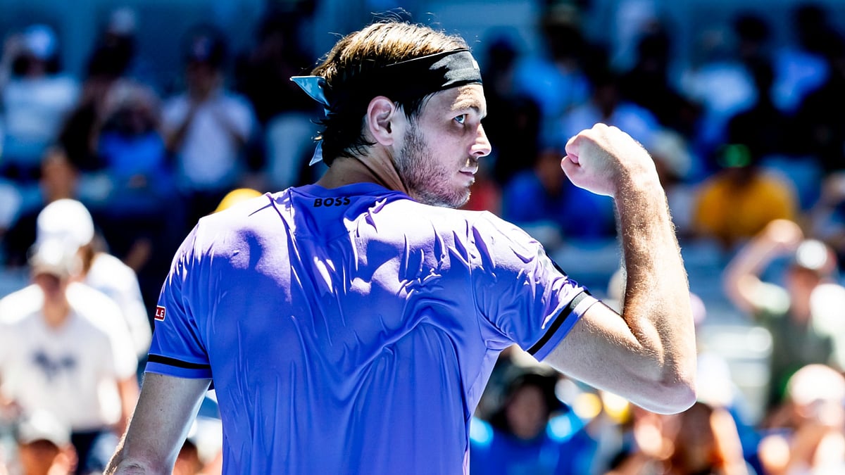 Taylor Fritz marched into the second round.
