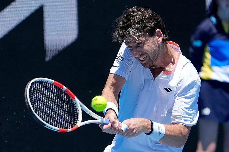 Australian Open tennis Championship photo-Cameron Norrie vs Matteo Berrettini-1