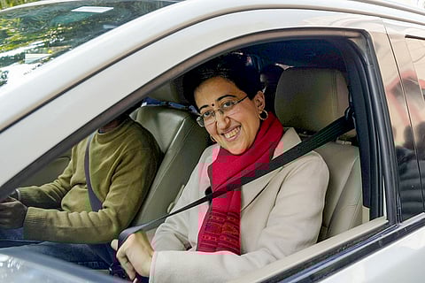 Delhi polls: Atishi files nomination