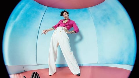 Harry Styles in Fine Line