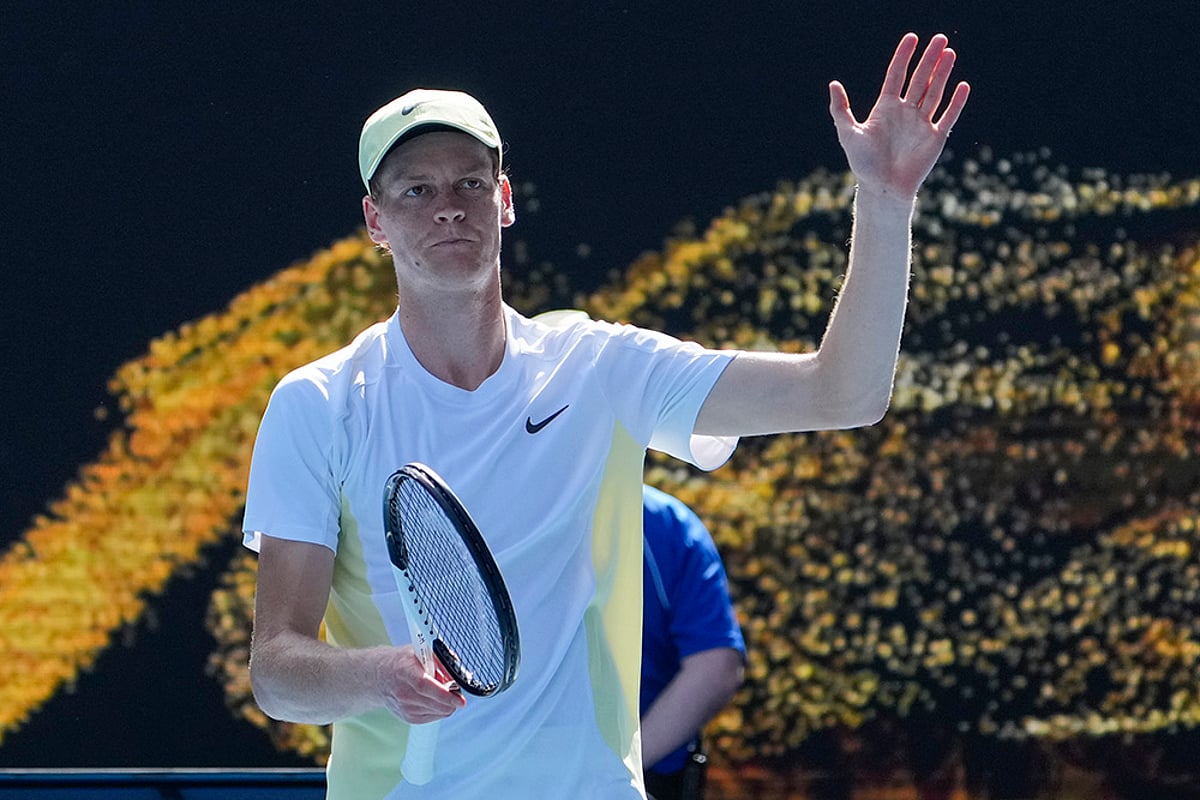 Australian Open tennis Championship photo-Jannik Sinner vs Nicolas Jarry-1