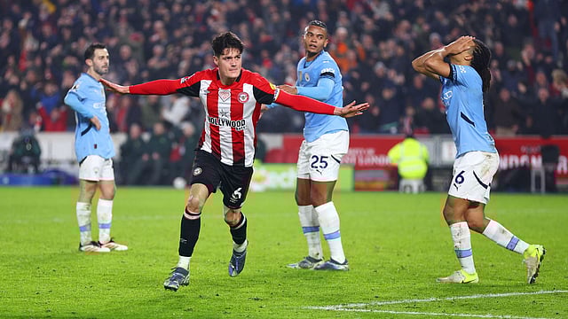 Brentford 2-2 Man City, PL: Late Norgaard Header Snatches Point For The Bees