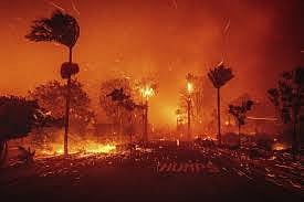 Los Angeles Wildfire: Dire Fire Warning Pushed Back As Winds Ease