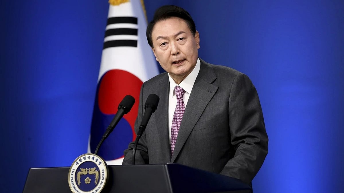 AP : Impeached South Korean President President Yoon Suk Yeol 