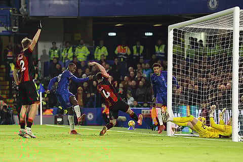 EPL 2024-25: Chelsea's Nicolas Jackson attempts a goal