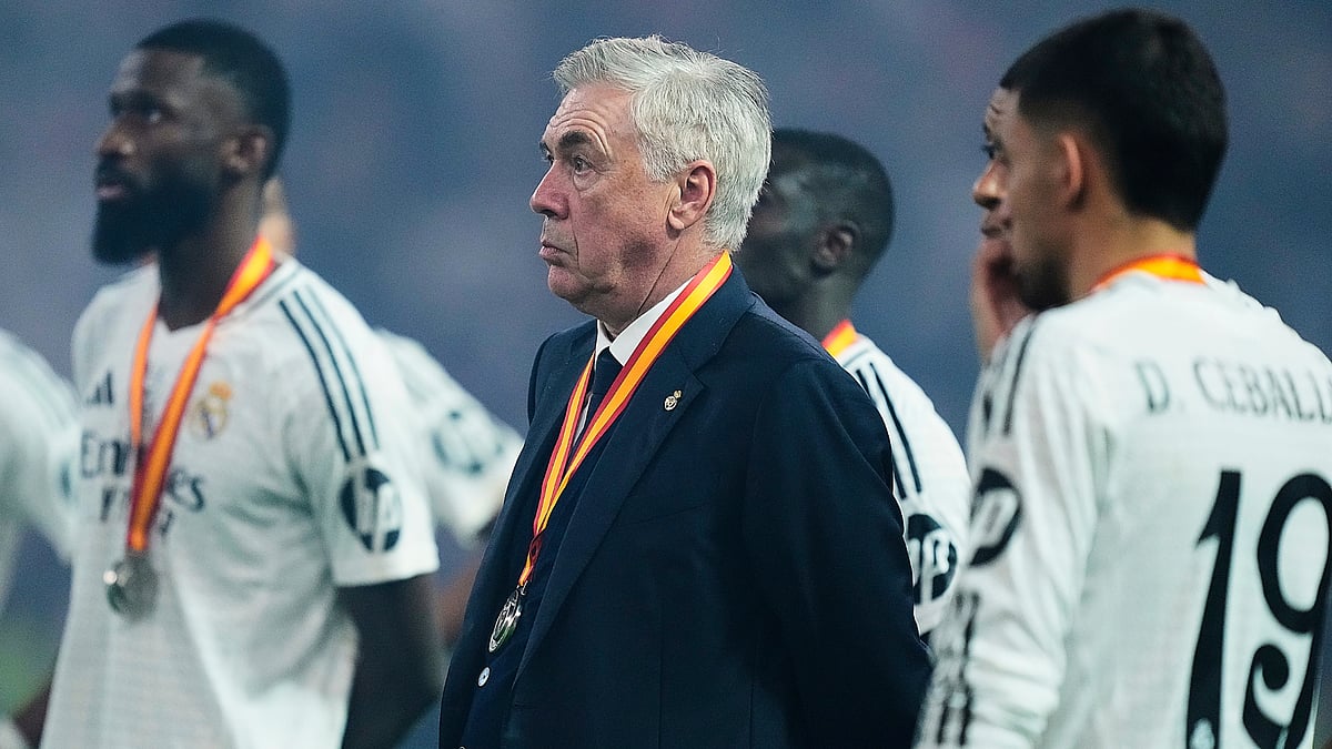 Carlo Ancelotti after Real Madrid's Supercopa de Espana defeat to Real Madrid