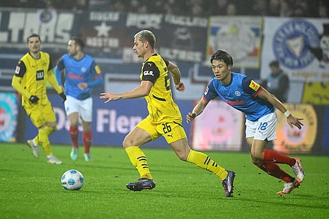 German Bundesliga Soccer Match: Borussia Dortmund vs Holstein Kiel