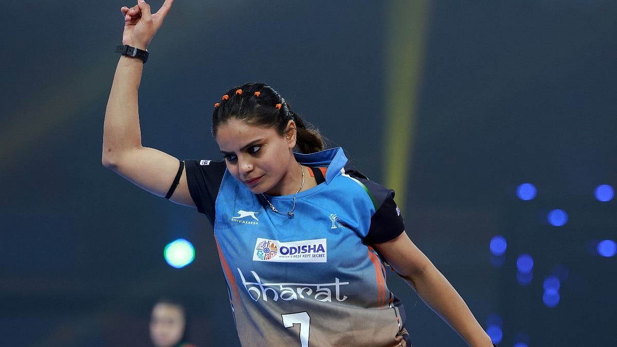 Special Arrangement : Indian women's team at Kho Kho World Cup