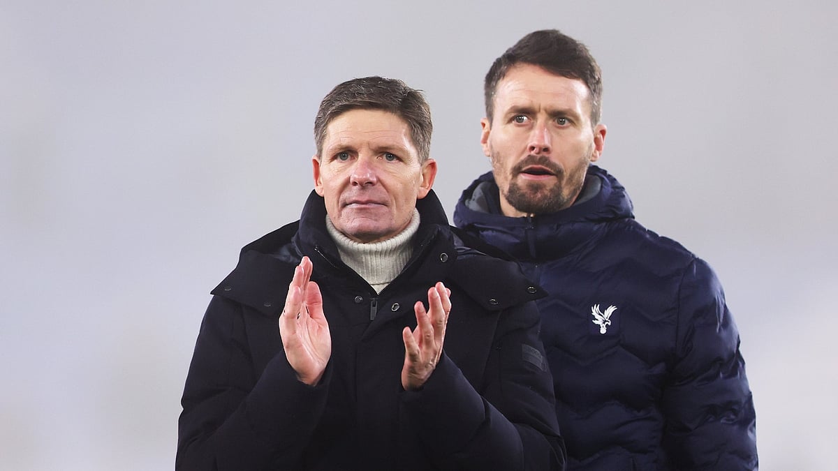 Crystal Palace boss Oliver Glasner.