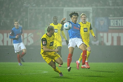 German Bundesliga Soccer Match: Holstein Kiel Vs Borussia Dortmund