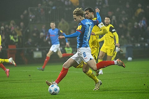 German Bundesliga Soccer: Holstein Kiel Vs Borussia Dortmund