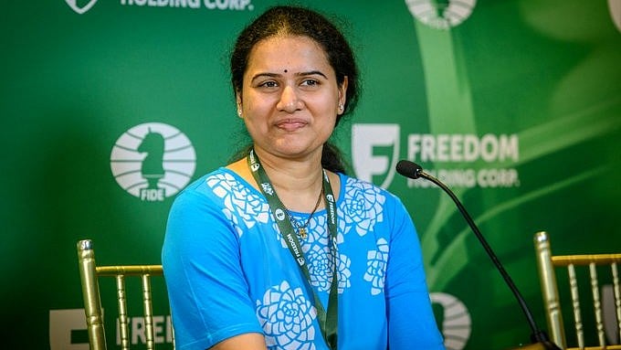 X/FIDE : India's No.1 Female Chess Player Koneru Humpy.