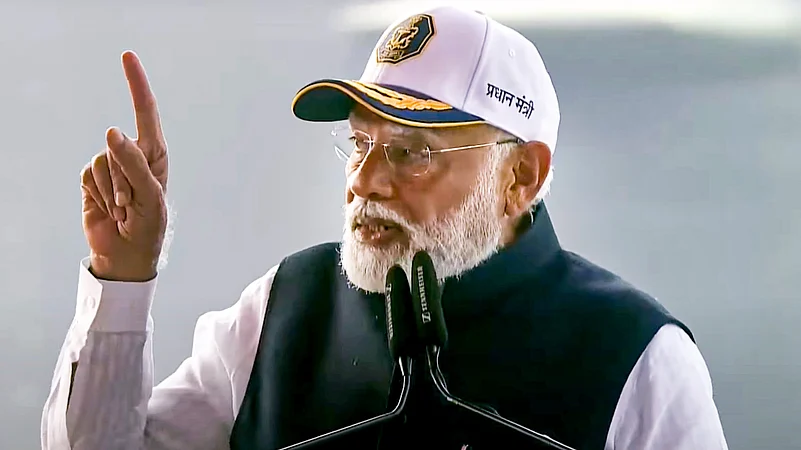 PM Dedicates 3 Frontline Naval Combatants, Says India Is Becoming A Major Maritime Power