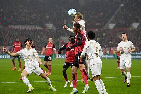 German Bundesliga Soccer Match: FSV Mainz vs Bayer Leverkusen