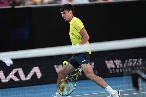 Australian Open 2025: Fabian Marozsan plays a shot between his legs to Frances Tiafoe