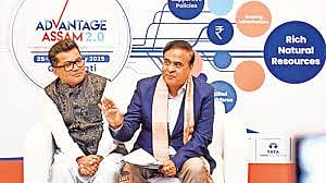 Assam Chief Minister Himanta Biswa Sarma at Advantage Assam 2.0
