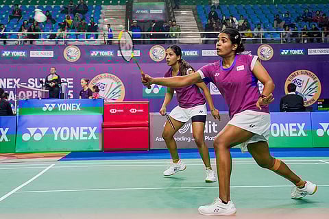 BWF India Open 2025: India's Treesa Jolly and Gayatri Gopichand in action against Japan's Arisa Higashino and Ayako Sakuramoto