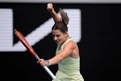 Australian Open 2025: Emma Navarro celebrates after defeating Wang Xiyu