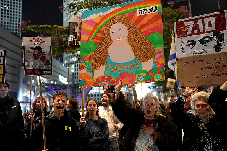 Hamas' threat to delay the hostage release sparked fury from Israeli Prime Minister Benjamin Netanyahu. - Photo: AP/Ohad Zwigenberg