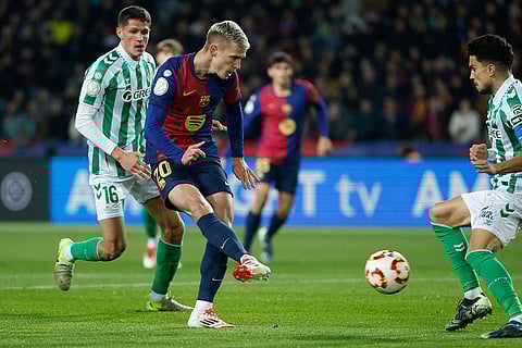 Spain Soccer Copa Del Rey: Barcelona vs Real Betis