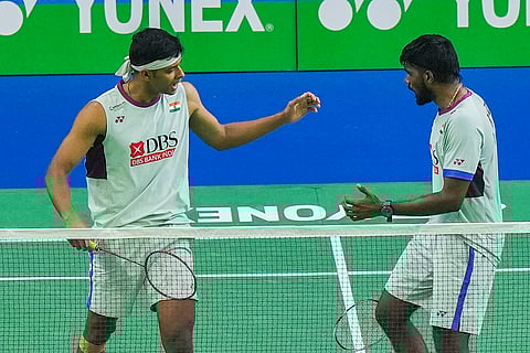 BWF India Open 2025: India's Satwiksairaj Rankireddy and Chirag Shetty in action
