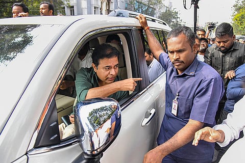 KT Ramarao appears before ED