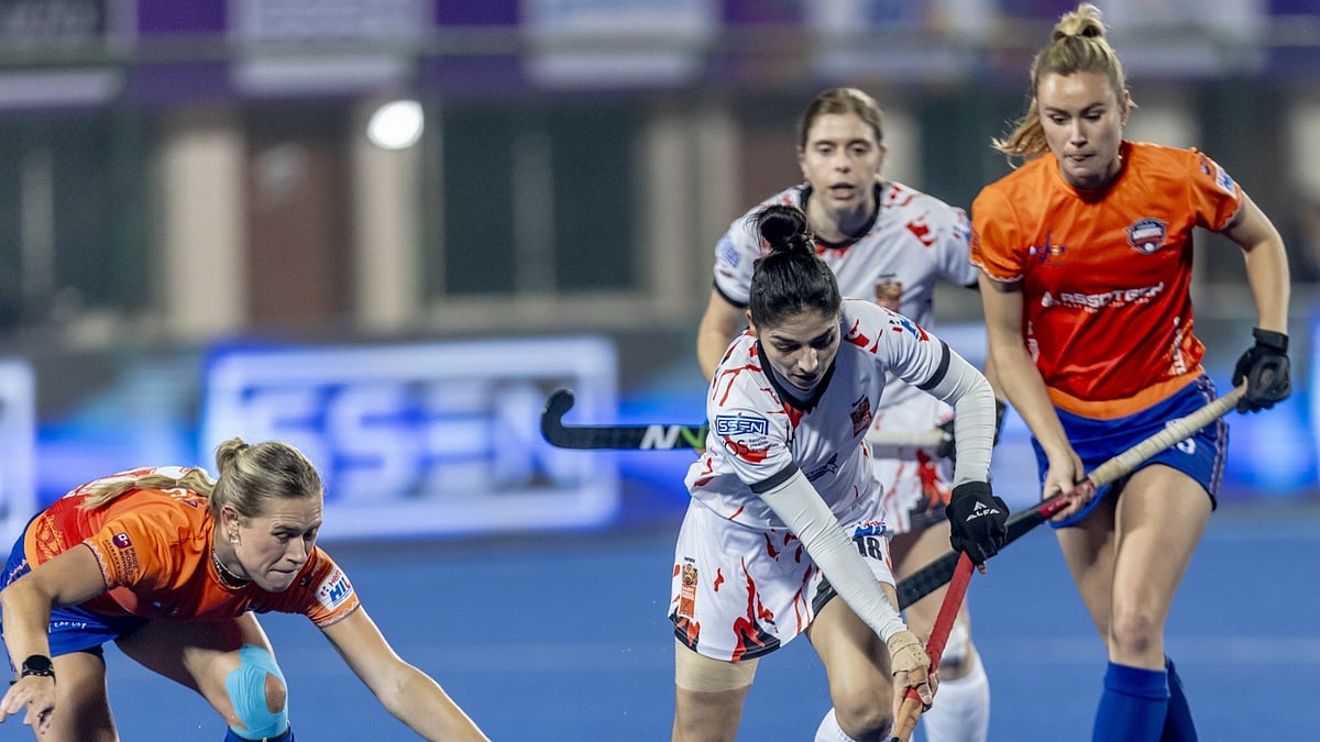 Womens Hockey India League match between Odisha Warriors and Shrachi Rarh Bengal Tigers