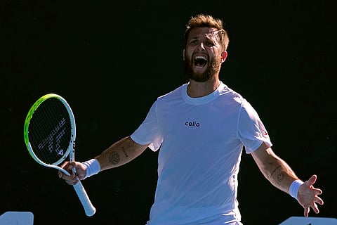 Australian Open 2025: Corentin Moutet reacts after defeating Mitchell Krueger