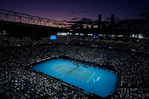 Australian Open 2025: Jannik Sinner of Italy and Tristan Schoolkate of Australia play their second round match