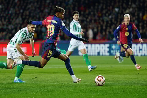 Spain Soccer Copa Del Rey: Real Betis vs Barcelona