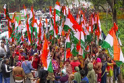 Delhi polls: Sandeep Dikshit's nomination rally