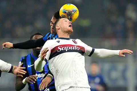 Italy Soccer Serie A: Bologna vs Inter Milan