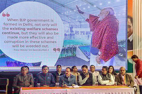 BJP Sankalp Patra Part-I for Delhi polls