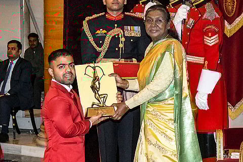 National Sports Awards 2024: Paralympic athlete Navdeep Singh